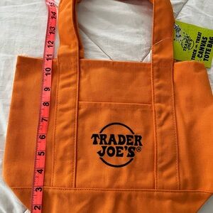 Trader Joe's Orange mini Tote